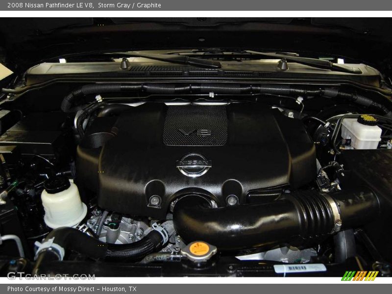 Storm Gray / Graphite 2008 Nissan Pathfinder LE V8