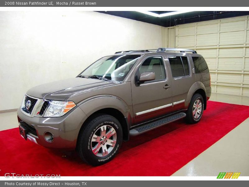 Mocha / Russet Brown 2008 Nissan Pathfinder LE