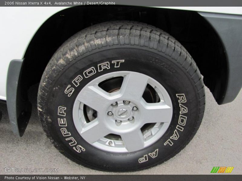 Avalanche White / Desert/Graphite 2006 Nissan Xterra X 4x4