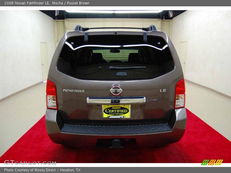 Mocha / Russet Brown 2008 Nissan Pathfinder LE