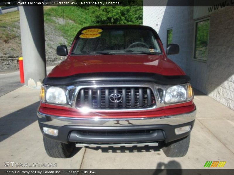 Radiant Red / Charcoal 2003 Toyota Tacoma V6 TRD Xtracab 4x4