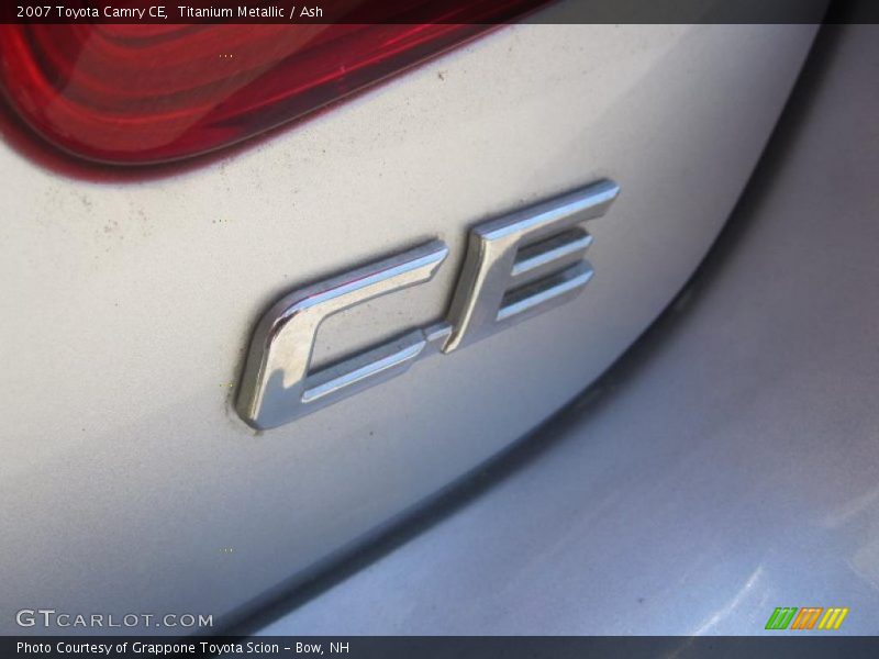 Titanium Metallic / Ash 2007 Toyota Camry CE