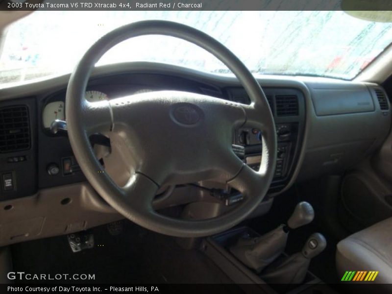 Radiant Red / Charcoal 2003 Toyota Tacoma V6 TRD Xtracab 4x4