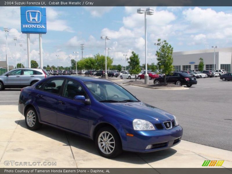 Cobalt Blue Metallic / Gray 2004 Suzuki Forenza LX