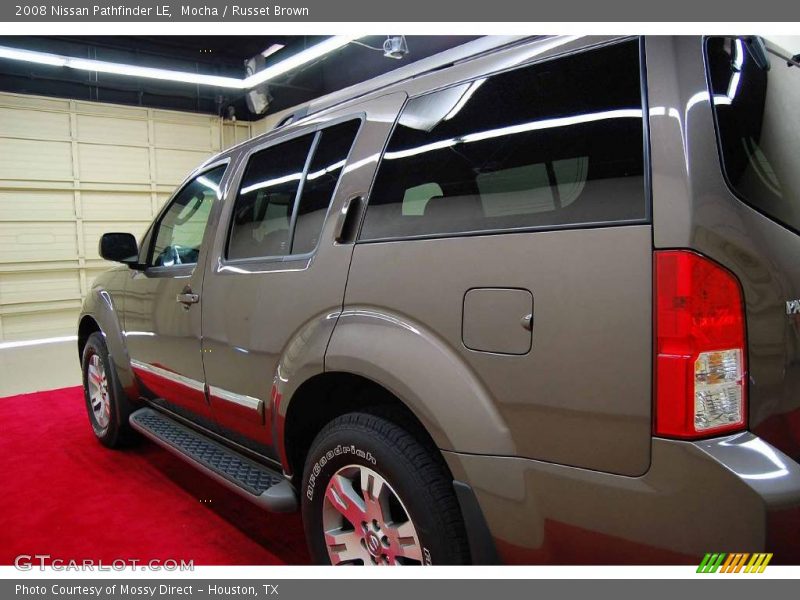 Mocha / Russet Brown 2008 Nissan Pathfinder LE