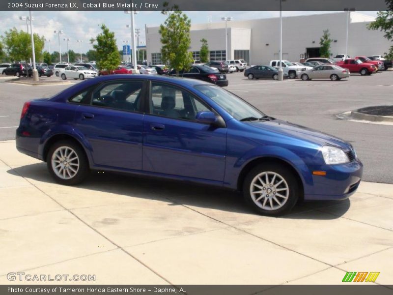 Cobalt Blue Metallic / Gray 2004 Suzuki Forenza LX