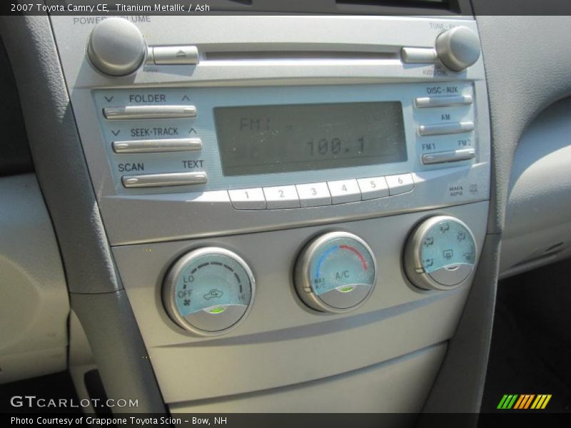 Titanium Metallic / Ash 2007 Toyota Camry CE