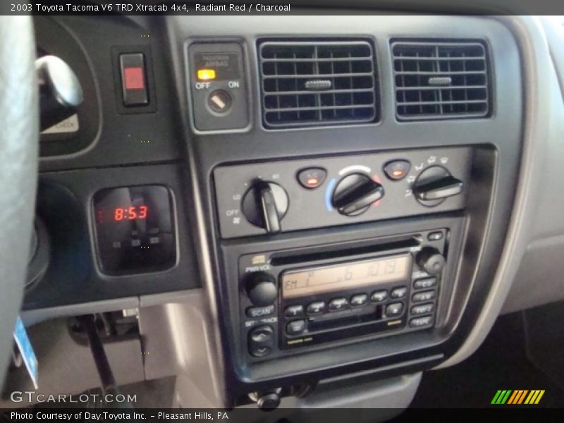 Radiant Red / Charcoal 2003 Toyota Tacoma V6 TRD Xtracab 4x4