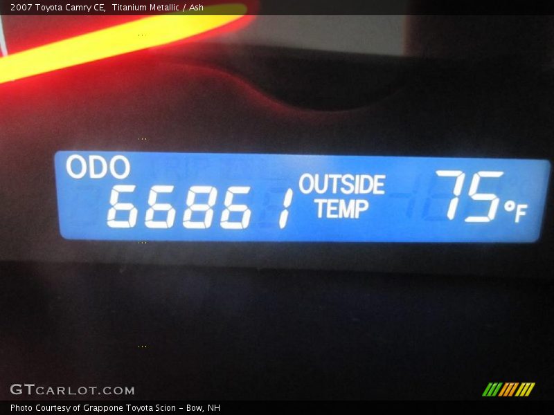Titanium Metallic / Ash 2007 Toyota Camry CE