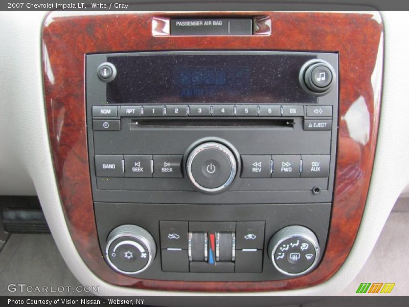 White / Gray 2007 Chevrolet Impala LT