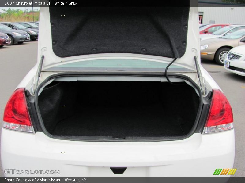 White / Gray 2007 Chevrolet Impala LT