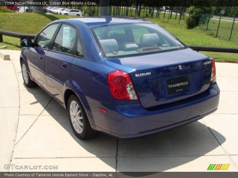 Cobalt Blue Metallic / Gray 2004 Suzuki Forenza LX