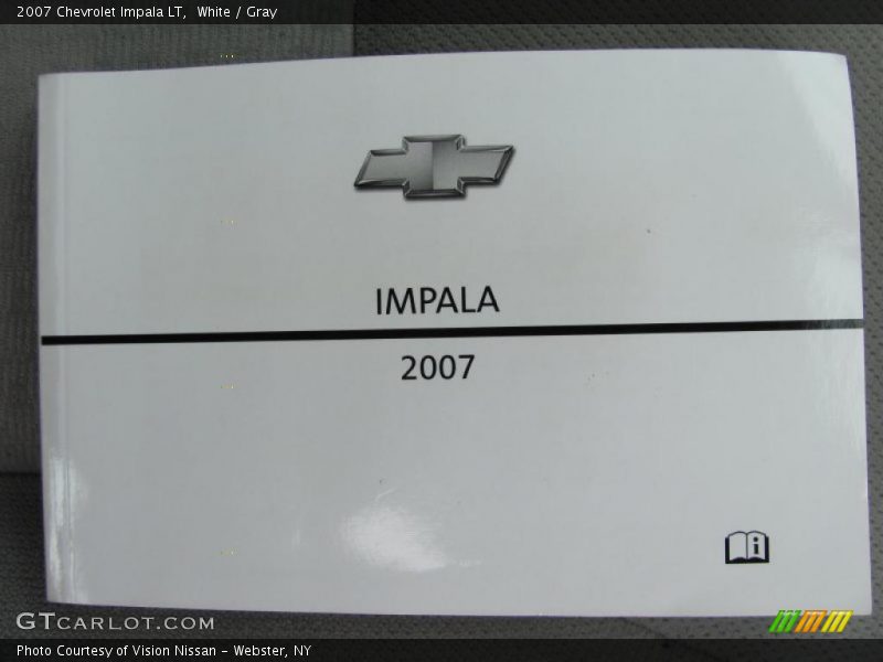 White / Gray 2007 Chevrolet Impala LT