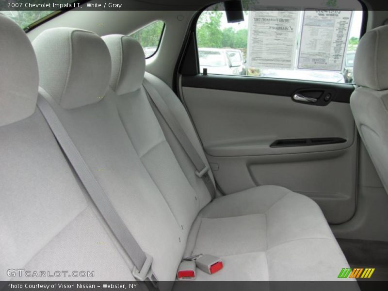 White / Gray 2007 Chevrolet Impala LT