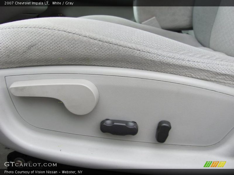 White / Gray 2007 Chevrolet Impala LT