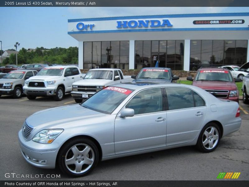 Mercury Metallic / Ash 2005 Lexus LS 430 Sedan
