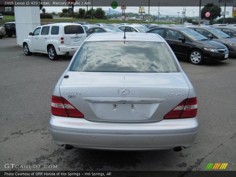 Mercury Metallic / Ash 2005 Lexus LS 430 Sedan