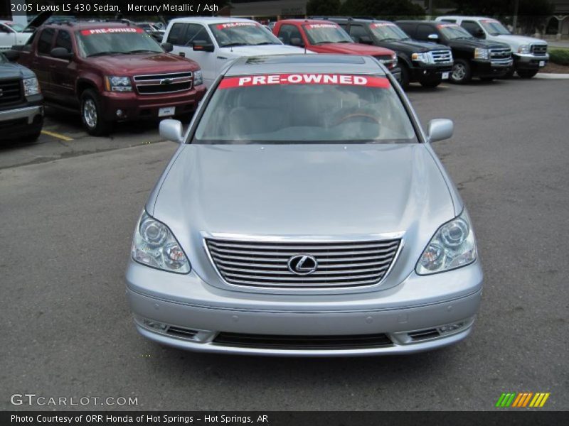Mercury Metallic / Ash 2005 Lexus LS 430 Sedan