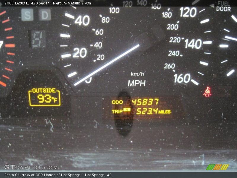 Mercury Metallic / Ash 2005 Lexus LS 430 Sedan