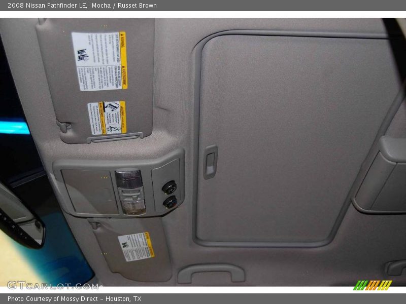 Mocha / Russet Brown 2008 Nissan Pathfinder LE