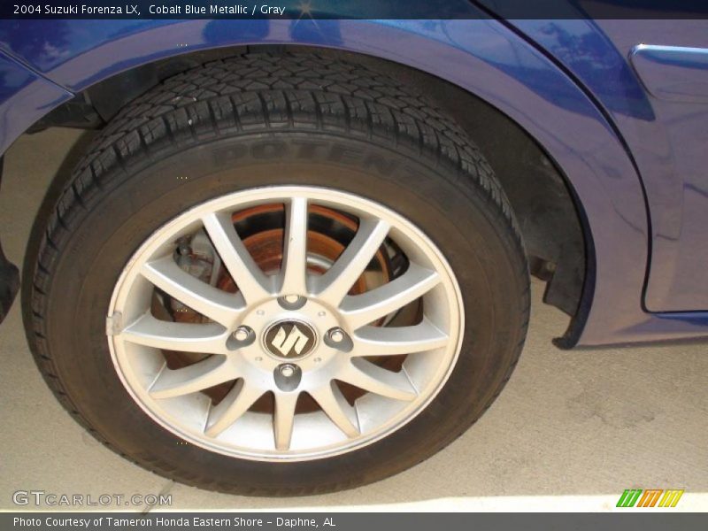 Cobalt Blue Metallic / Gray 2004 Suzuki Forenza LX