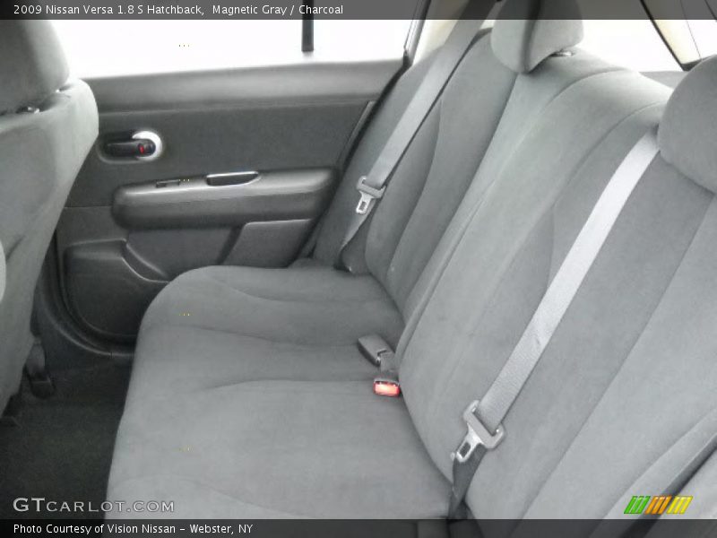 Magnetic Gray / Charcoal 2009 Nissan Versa 1.8 S Hatchback