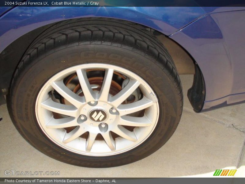 Cobalt Blue Metallic / Gray 2004 Suzuki Forenza LX