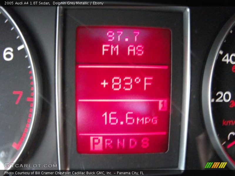 Dolphin Grey Metallic / Ebony 2005 Audi A4 1.8T Sedan