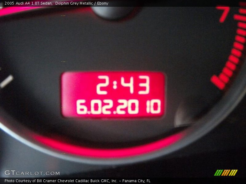 Dolphin Grey Metallic / Ebony 2005 Audi A4 1.8T Sedan