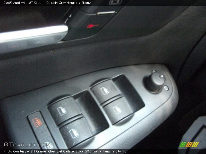 Dolphin Grey Metallic / Ebony 2005 Audi A4 1.8T Sedan