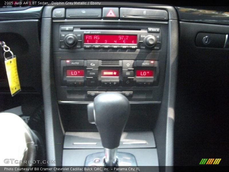 Dolphin Grey Metallic / Ebony 2005 Audi A4 1.8T Sedan