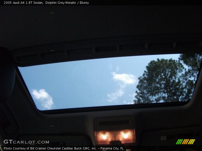 Dolphin Grey Metallic / Ebony 2005 Audi A4 1.8T Sedan