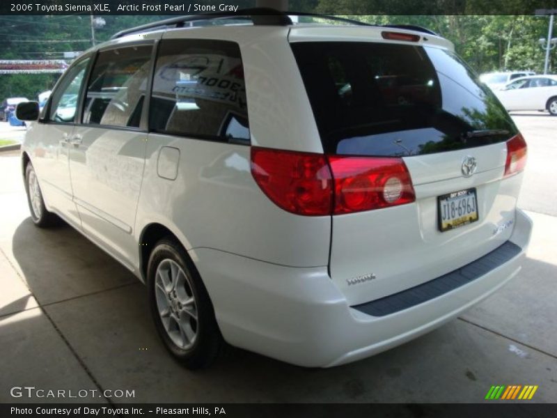 Arctic Frost Pearl / Stone Gray 2006 Toyota Sienna XLE