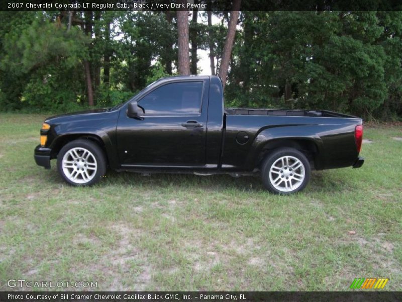 Black / Very Dark Pewter 2007 Chevrolet Colorado LT Regular Cab