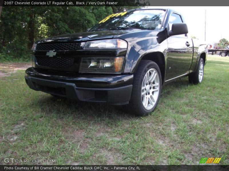 Black / Very Dark Pewter 2007 Chevrolet Colorado LT Regular Cab