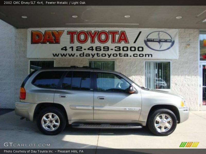Pewter Metallic / Light Oak 2002 GMC Envoy SLT 4x4