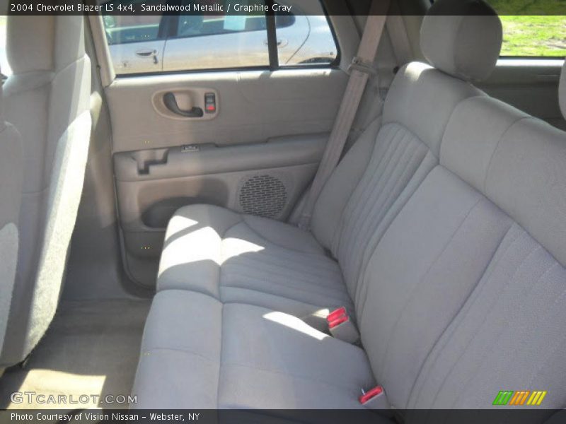 Sandalwood Metallic / Graphite Gray 2004 Chevrolet Blazer LS 4x4