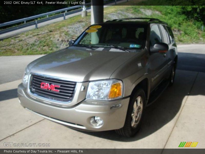 Pewter Metallic / Light Oak 2002 GMC Envoy SLT 4x4