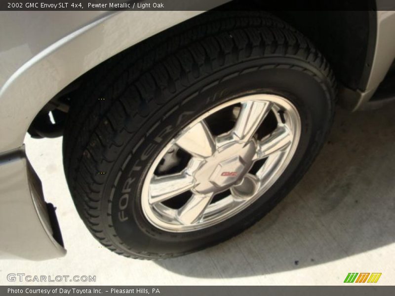 Pewter Metallic / Light Oak 2002 GMC Envoy SLT 4x4