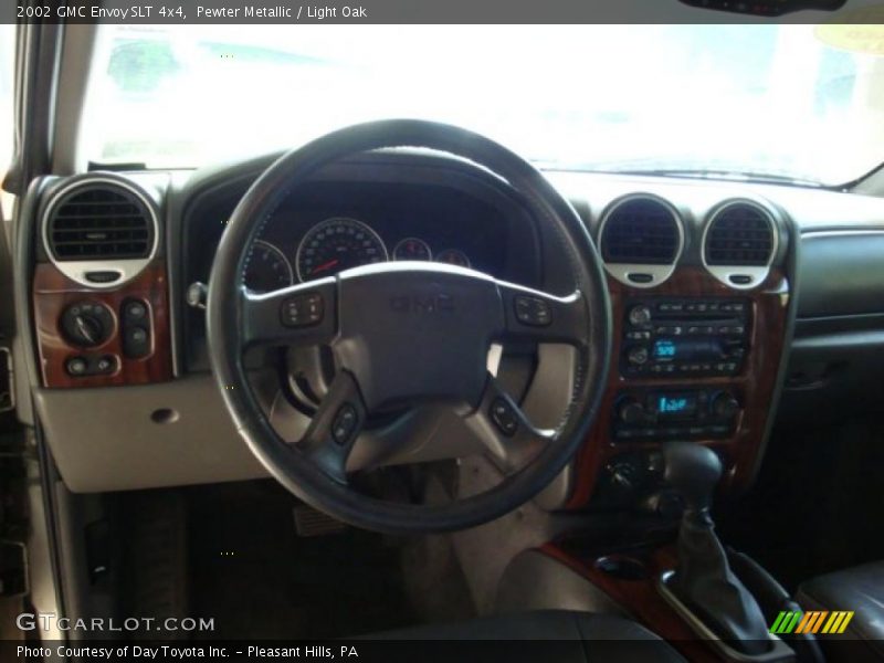 Pewter Metallic / Light Oak 2002 GMC Envoy SLT 4x4