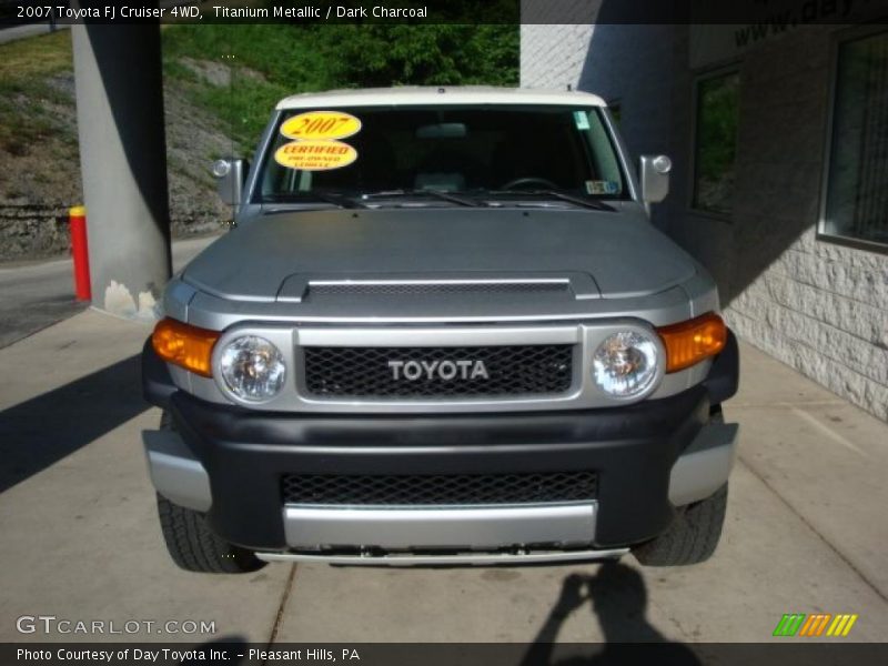 Titanium Metallic / Dark Charcoal 2007 Toyota FJ Cruiser 4WD