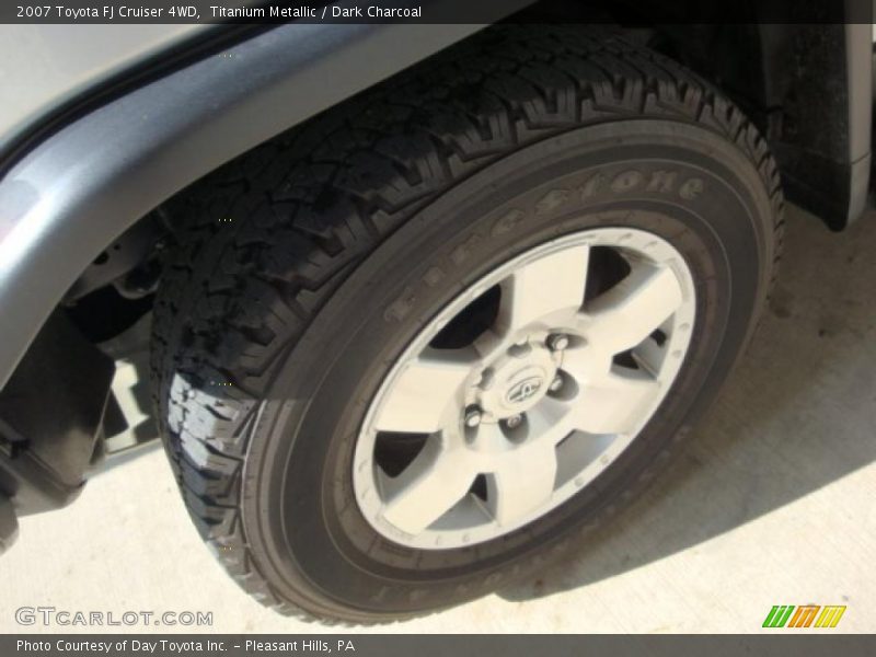 Titanium Metallic / Dark Charcoal 2007 Toyota FJ Cruiser 4WD