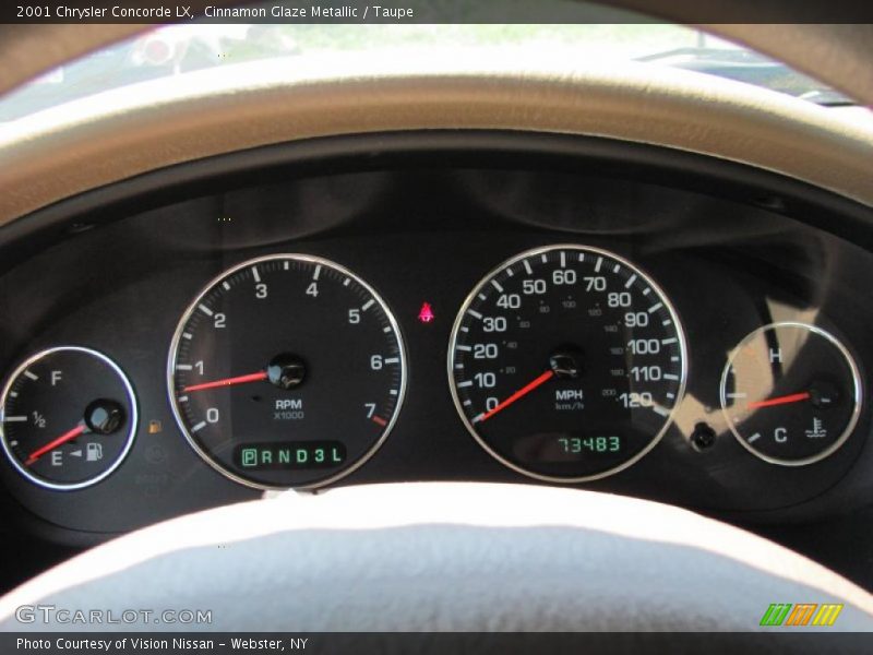 Cinnamon Glaze Metallic / Taupe 2001 Chrysler Concorde LX