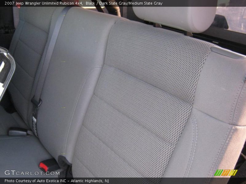 Black / Dark Slate Gray/Medium Slate Gray 2007 Jeep Wrangler Unlimited Rubicon 4x4
