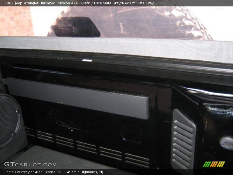 Black / Dark Slate Gray/Medium Slate Gray 2007 Jeep Wrangler Unlimited Rubicon 4x4