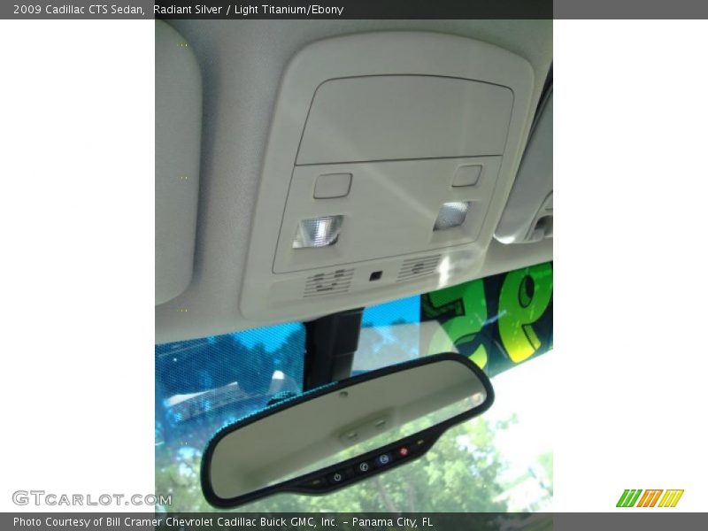 Radiant Silver / Light Titanium/Ebony 2009 Cadillac CTS Sedan