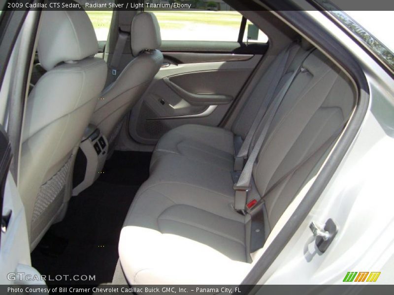 Radiant Silver / Light Titanium/Ebony 2009 Cadillac CTS Sedan