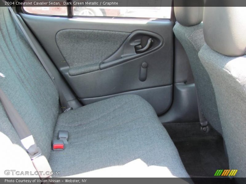 Dark Green Metallic / Graphite 2004 Chevrolet Cavalier Sedan