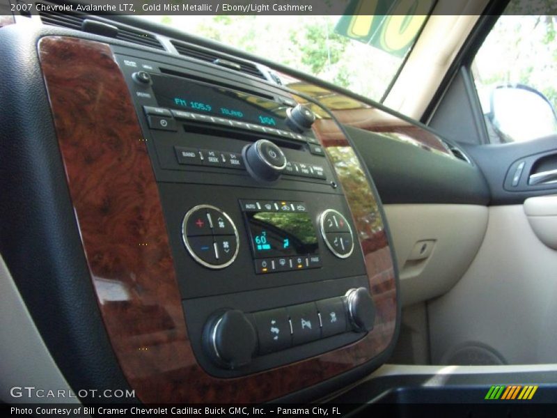 Gold Mist Metallic / Ebony/Light Cashmere 2007 Chevrolet Avalanche LTZ