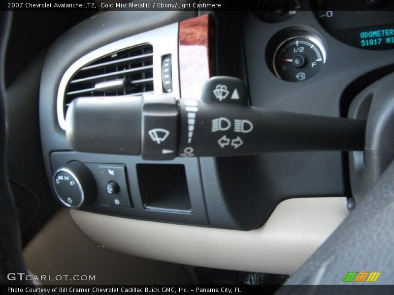 Gold Mist Metallic / Ebony/Light Cashmere 2007 Chevrolet Avalanche LTZ